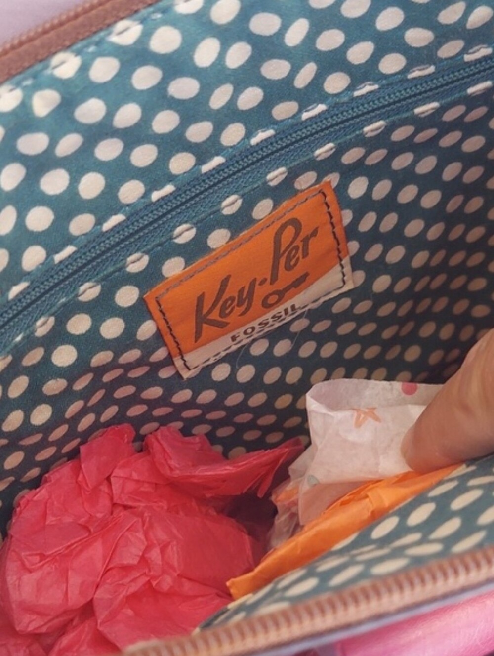 FOSSIL "Key-Per" Bag & Wallet Set - Picture 4 of 14
